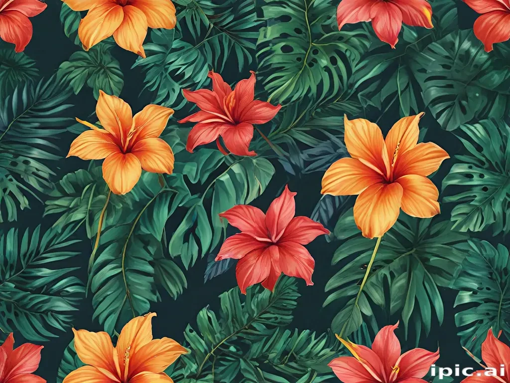 tropical wallpaper iphone