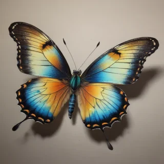 picture of a butterfly drawing