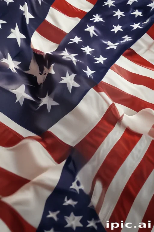 united states flag transparent
