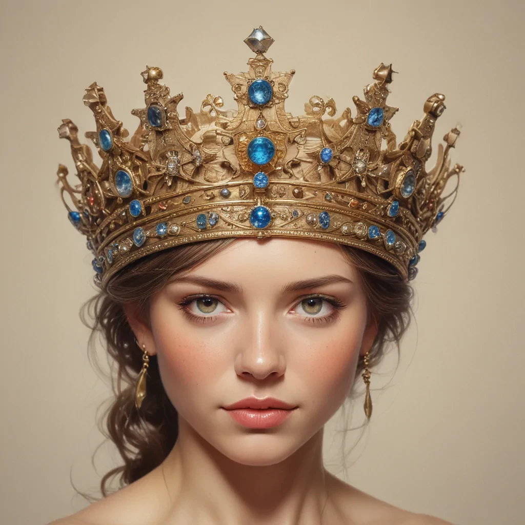 crown drawing