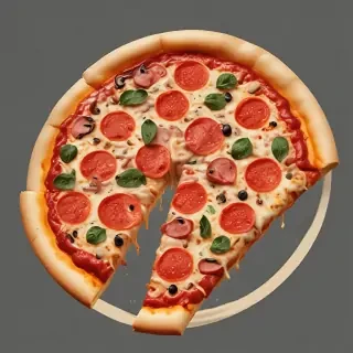 transparent pizza clipart