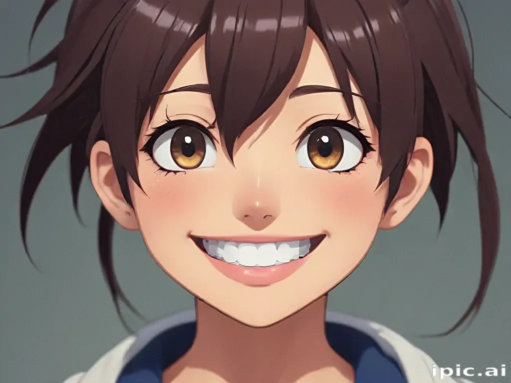 anime smile gif