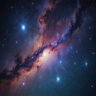starry background aesthetic