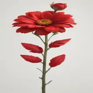 red flower png