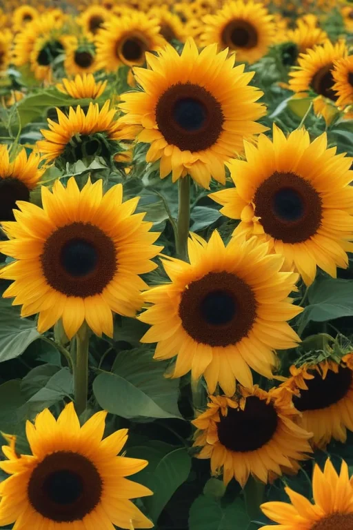 sunflowers aesthetic