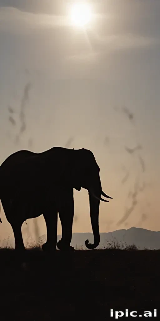 elephant silhouette