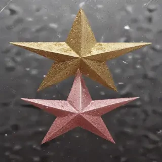 glitter star png