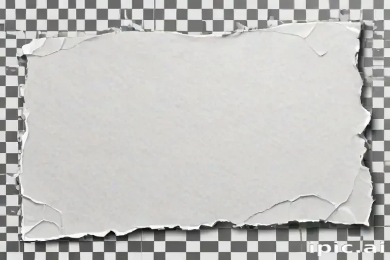 ripped paper transparent