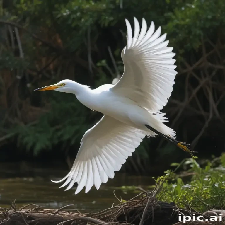 snowy egret