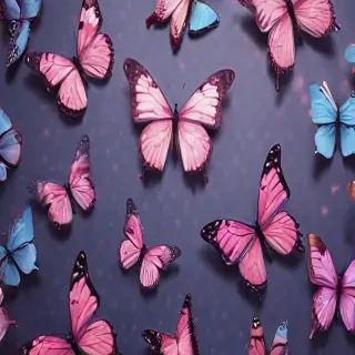 aesthetic butterfly background