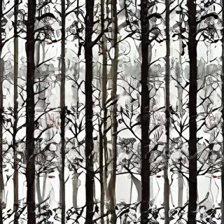 trees transparent