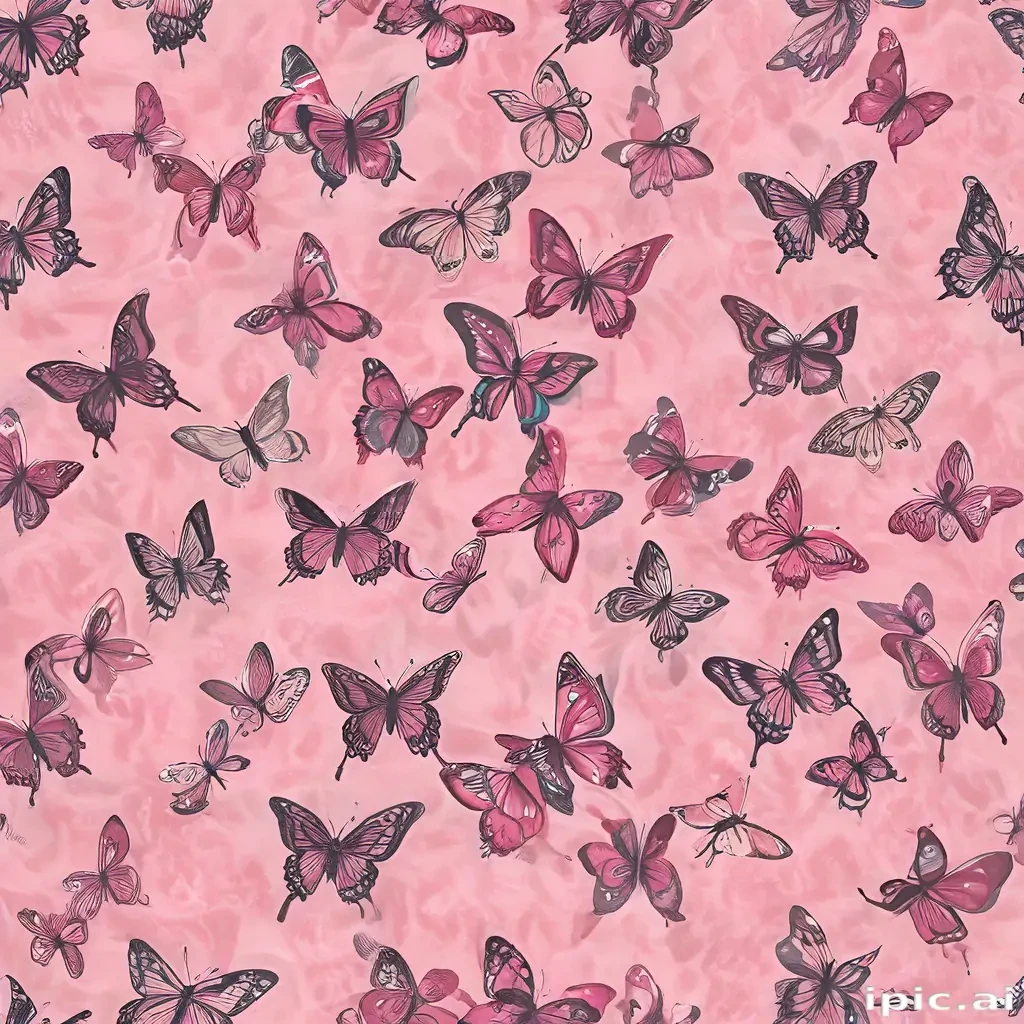 butterfly pink