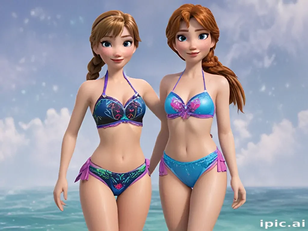 frozen anna bikini