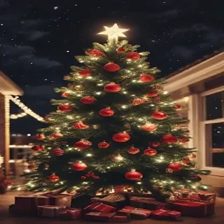 aesthetic christmas background