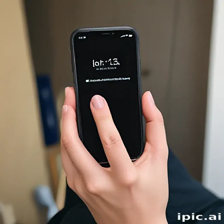 person holding phone