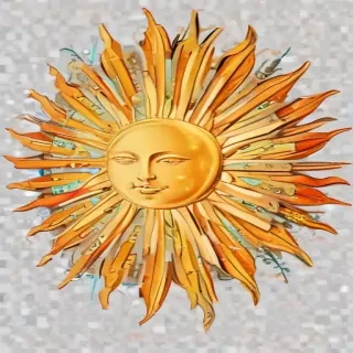 sun clip art transparent background