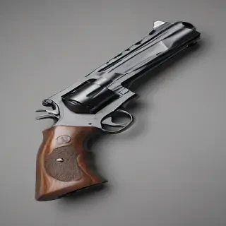 gun with no background