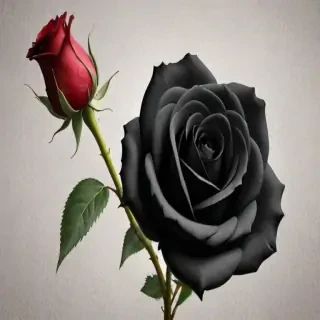 black rose png