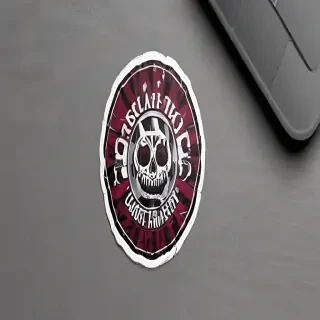 sticker mockup
