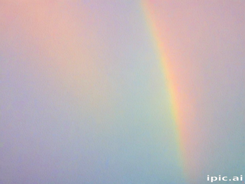 pastel rainbow