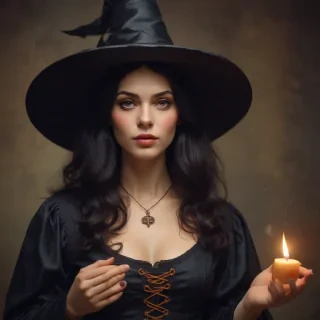 vintage witch pictures