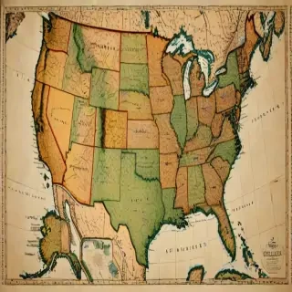 america map