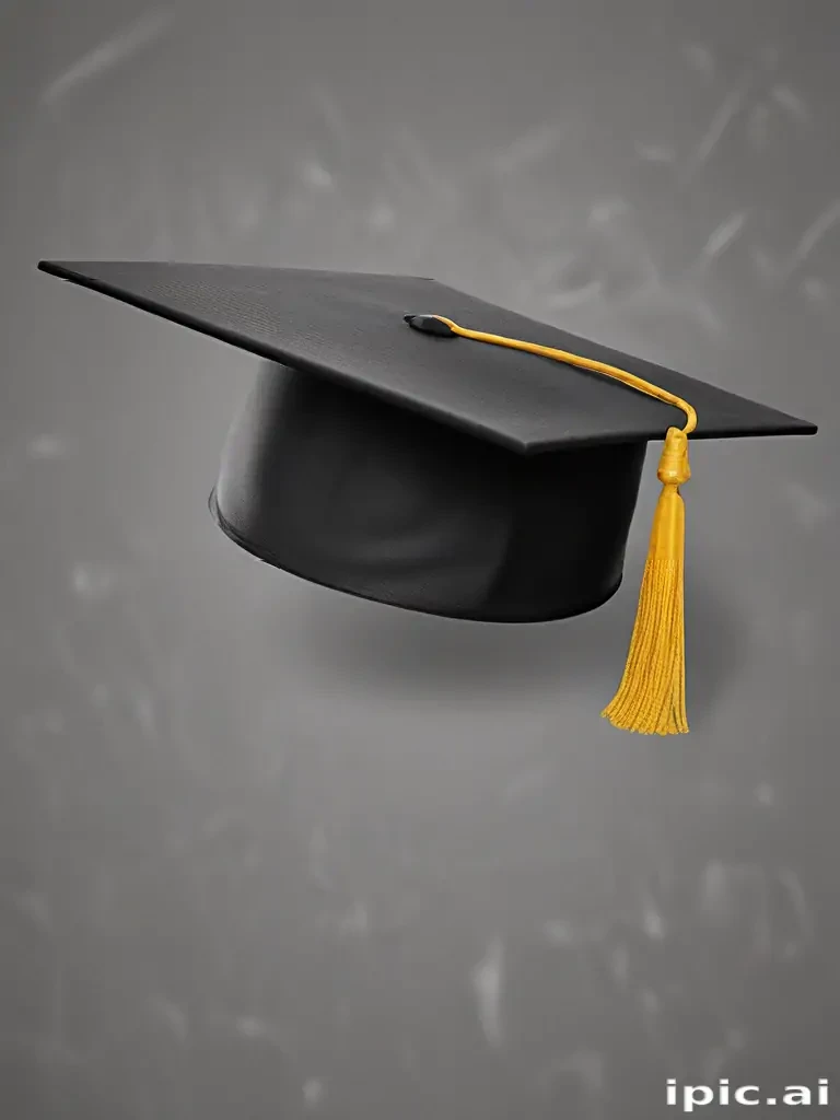 grad hat png