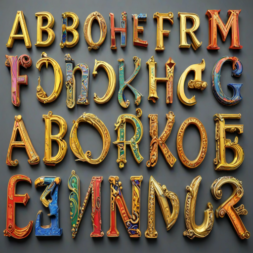 png alphabet letters