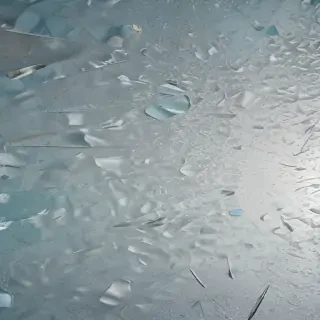 broken glass texture