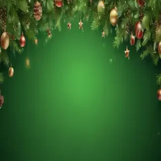 green christmas background