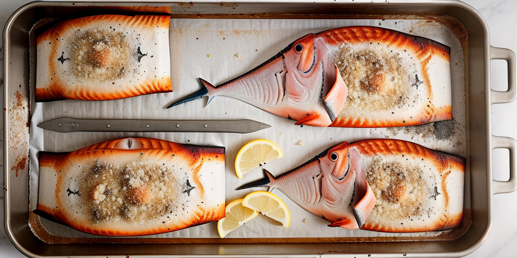how to bake swordfish in the oven