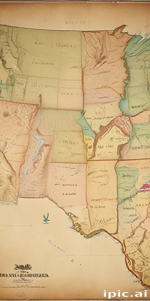 united states map