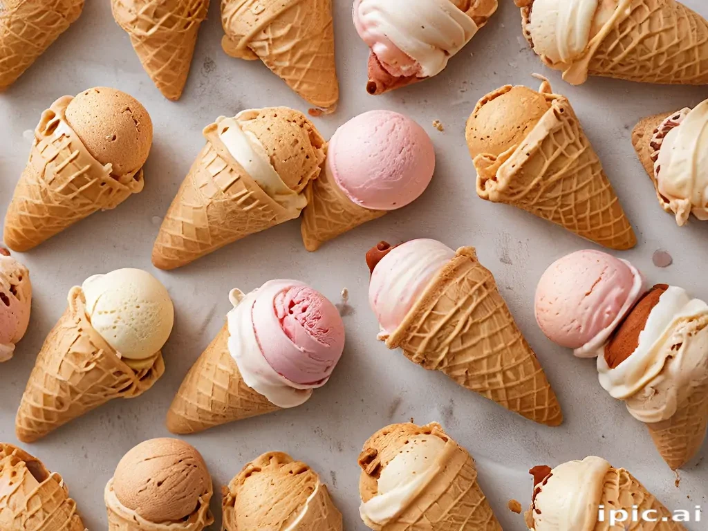 ice cream cone photo