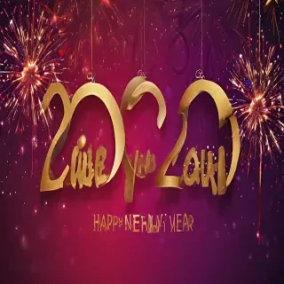 background happy new year