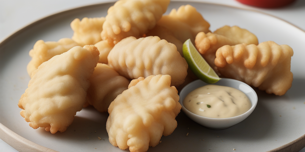 tempura raw chicken breast nuggets