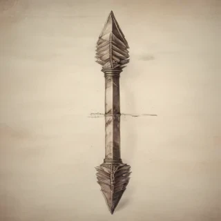 hand drawn arrow