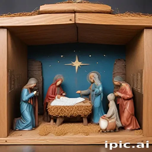 images of the manger scene