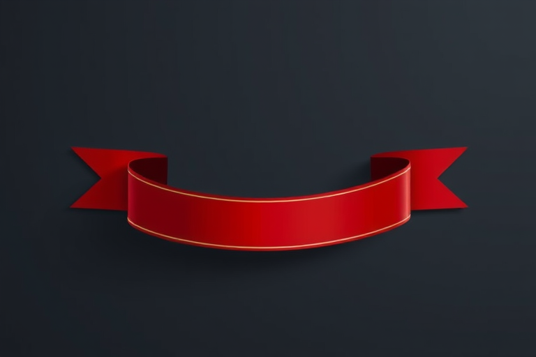 red ribbon png