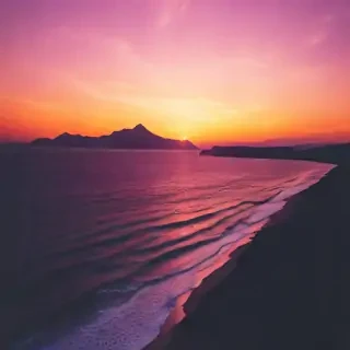 sunset aesthetic wallpaper