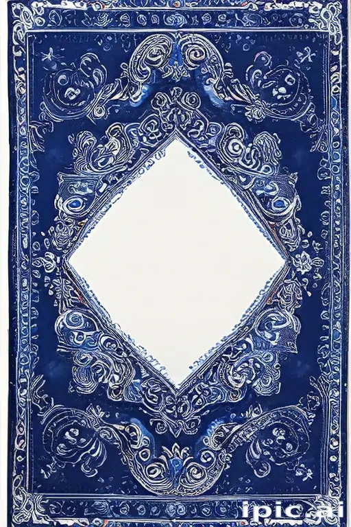 blue bandana background