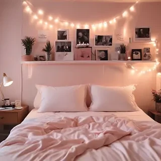 aesthetic bedroom background