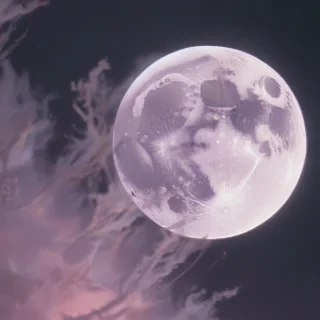 pastel aesthetic moon wallpaper