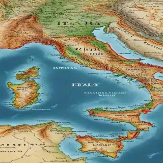 map of italy