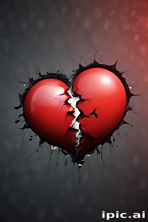 wallpaper broken heart images
