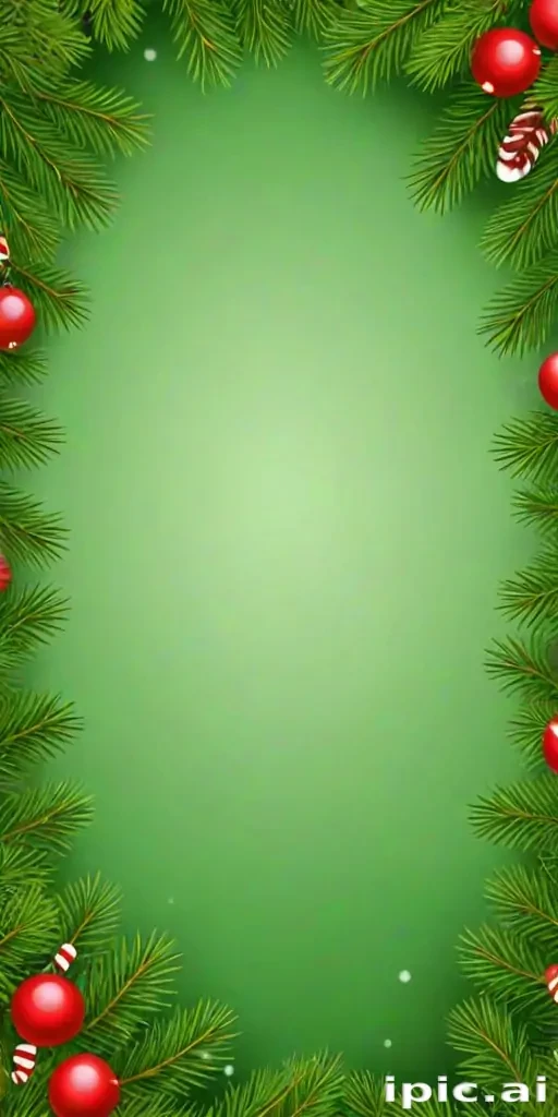 green christmas bg