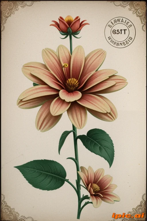 vintage flower png