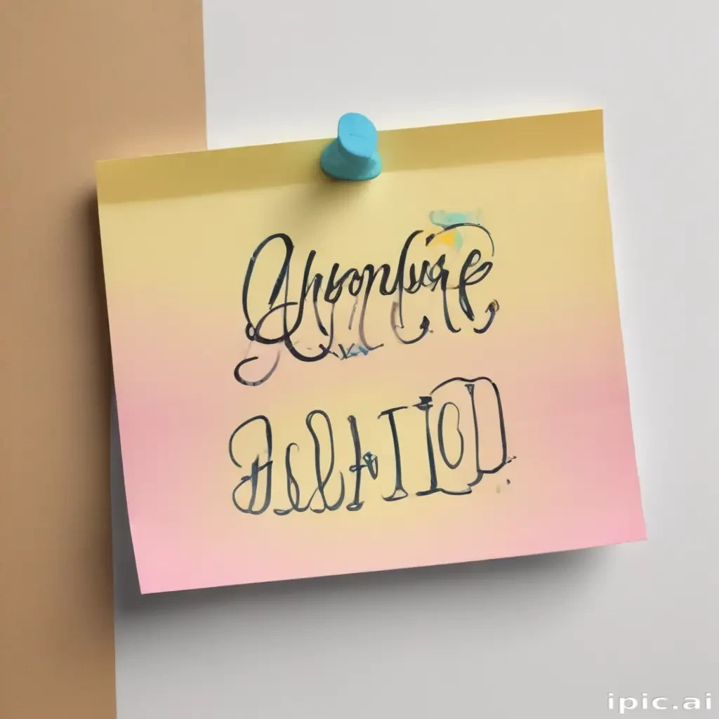aesthetic cute sticky note png