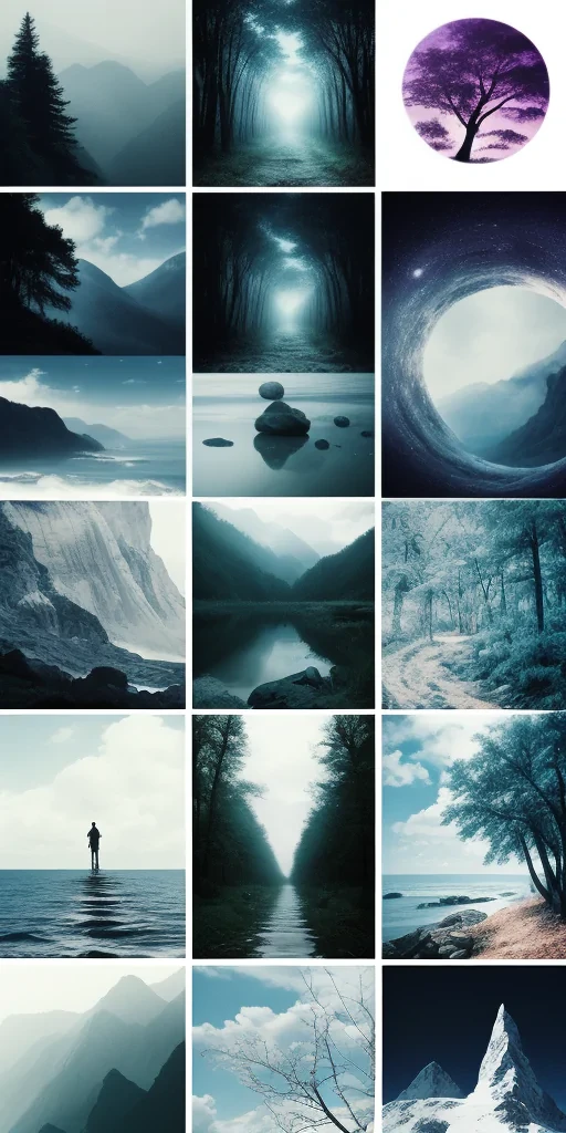 aesthetic collage wallpaper