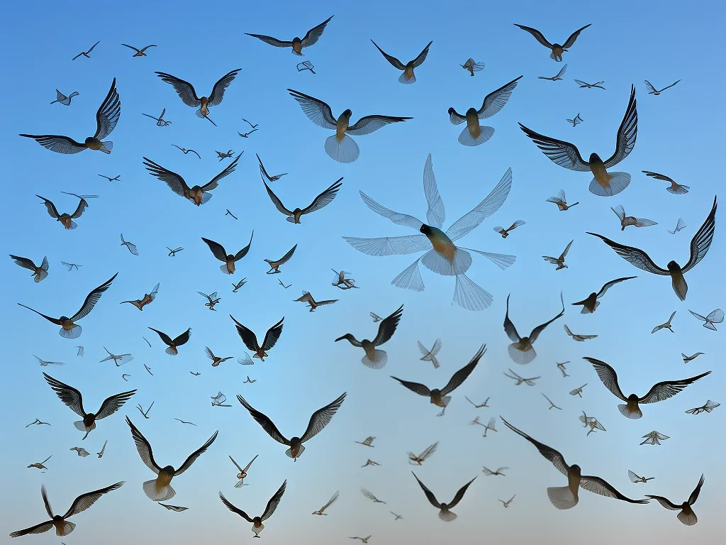 transparent birds