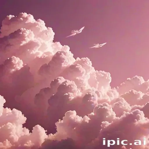 pink clouds wallpaper
